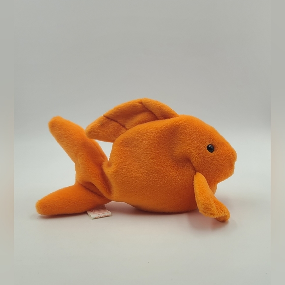 TY Beanie Baby - GOLDIE the Goldfish (4th Gen hang tag) (7.5 inch) - Picture 4 of 4